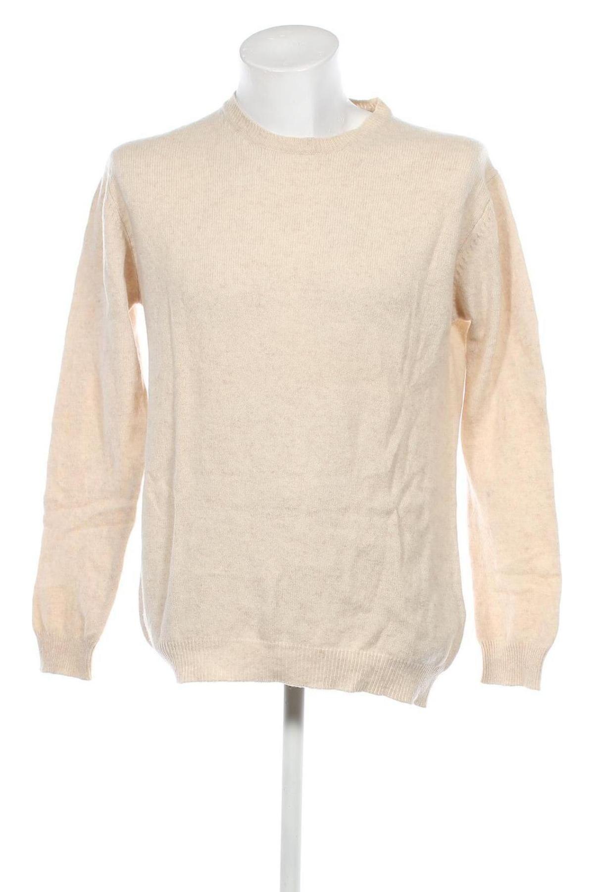 Herrenpullover Cortefiel, Größe XL, Farbe Ecru, Preis € 9,46