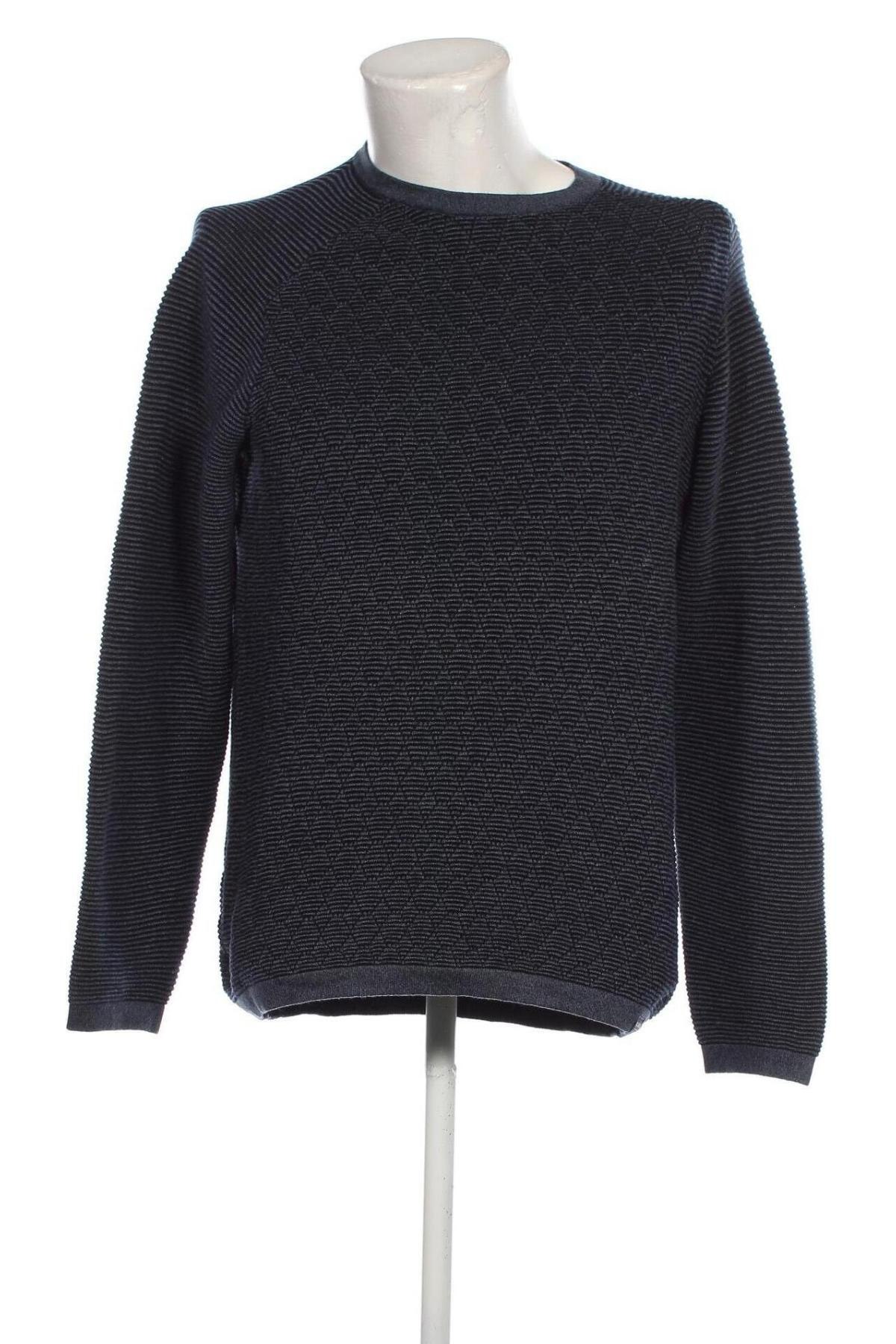 Мъжки пуловер Garcia, Размер M, Цвят Син, Цена 18,02 лв.