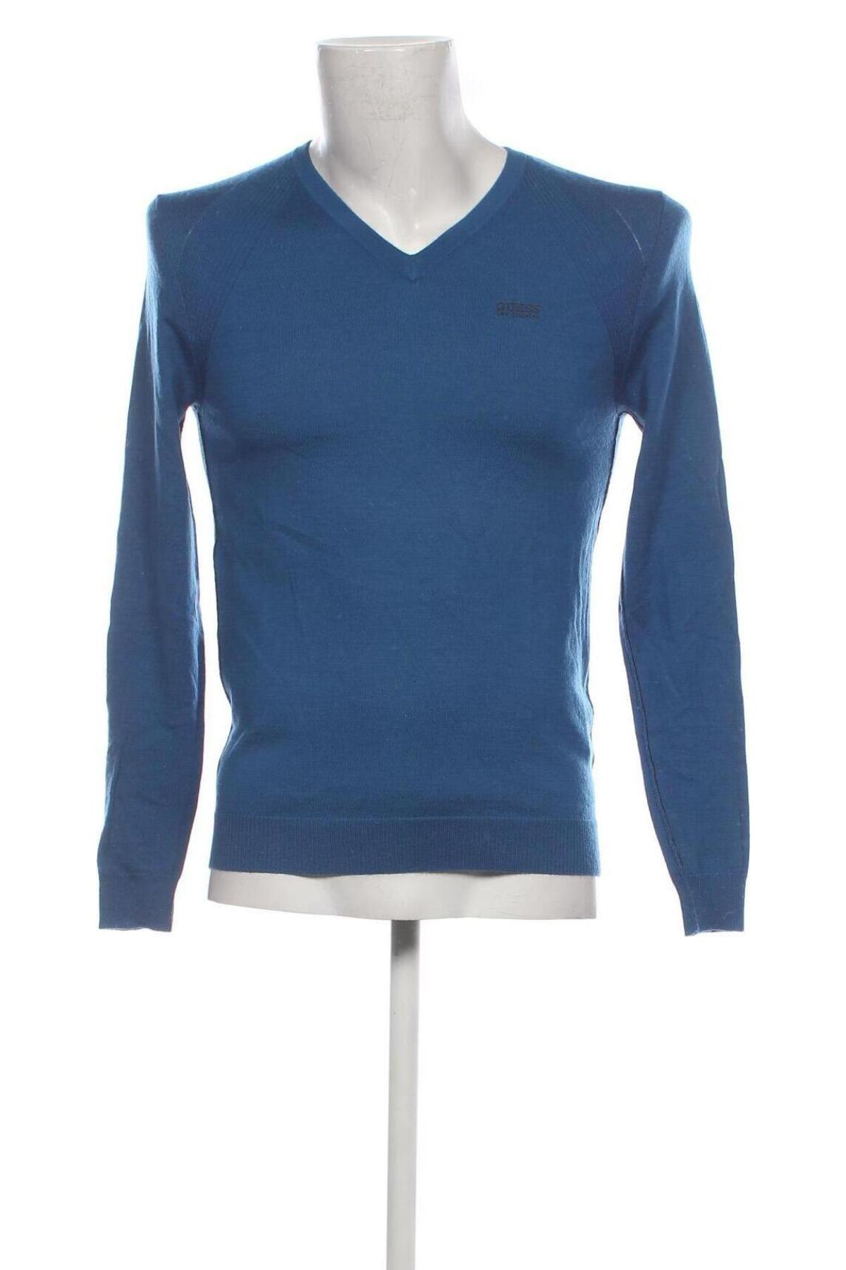 Herrenpullover Guess, Größe S, Farbe Blau, Preis € 34,54