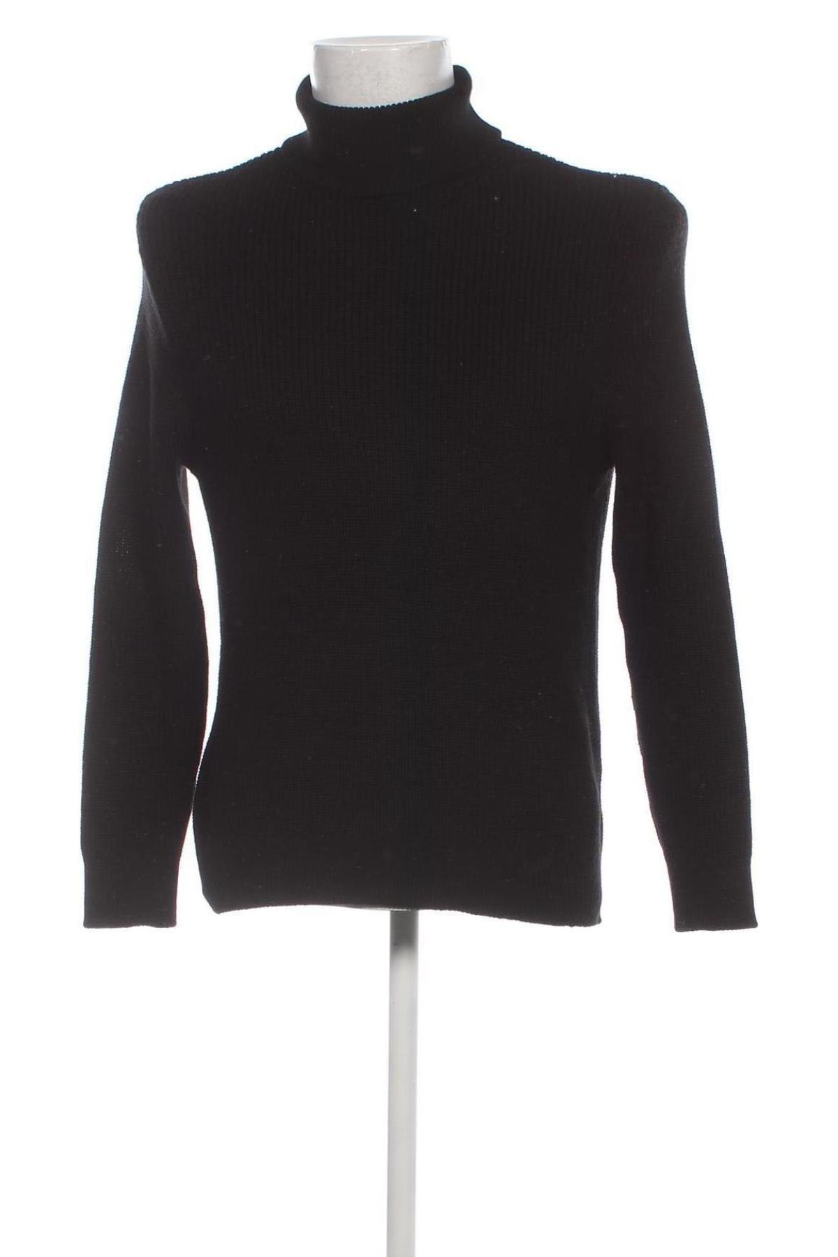 Ανδρικό πουλόβερ H&M, Μέγεθος S, Χρώμα Μαύρο, Τιμή 8,07 €