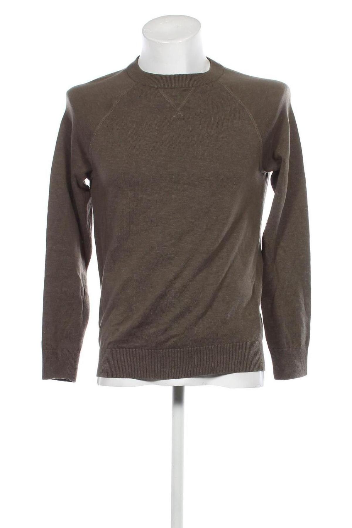 Мъжки пуловер H&M L.O.G.G., Размер S, Цвят Зелен, Цена 13,92 лв.