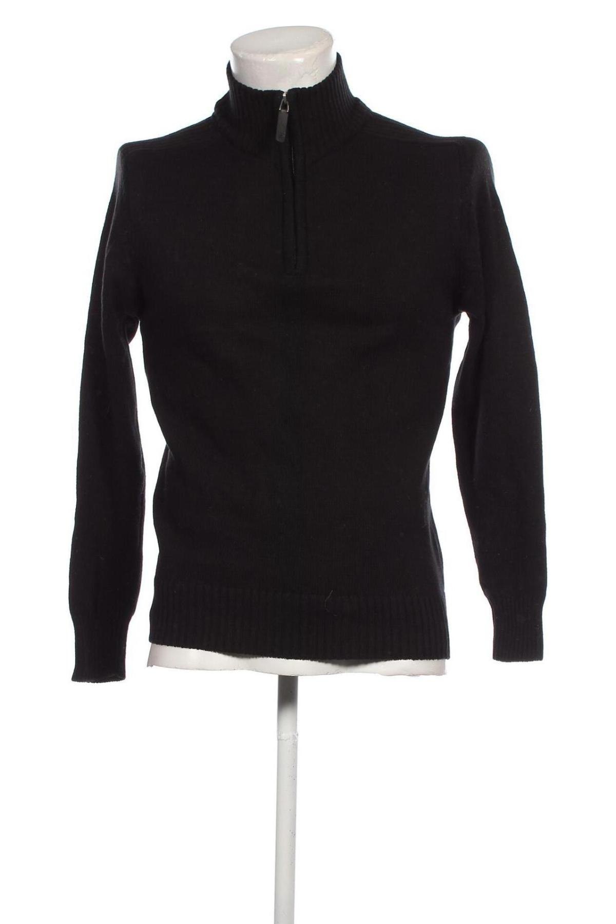 Ανδρικό πουλόβερ Identic, Μέγεθος M, Χρώμα Μαύρο, Τιμή 8,43 €