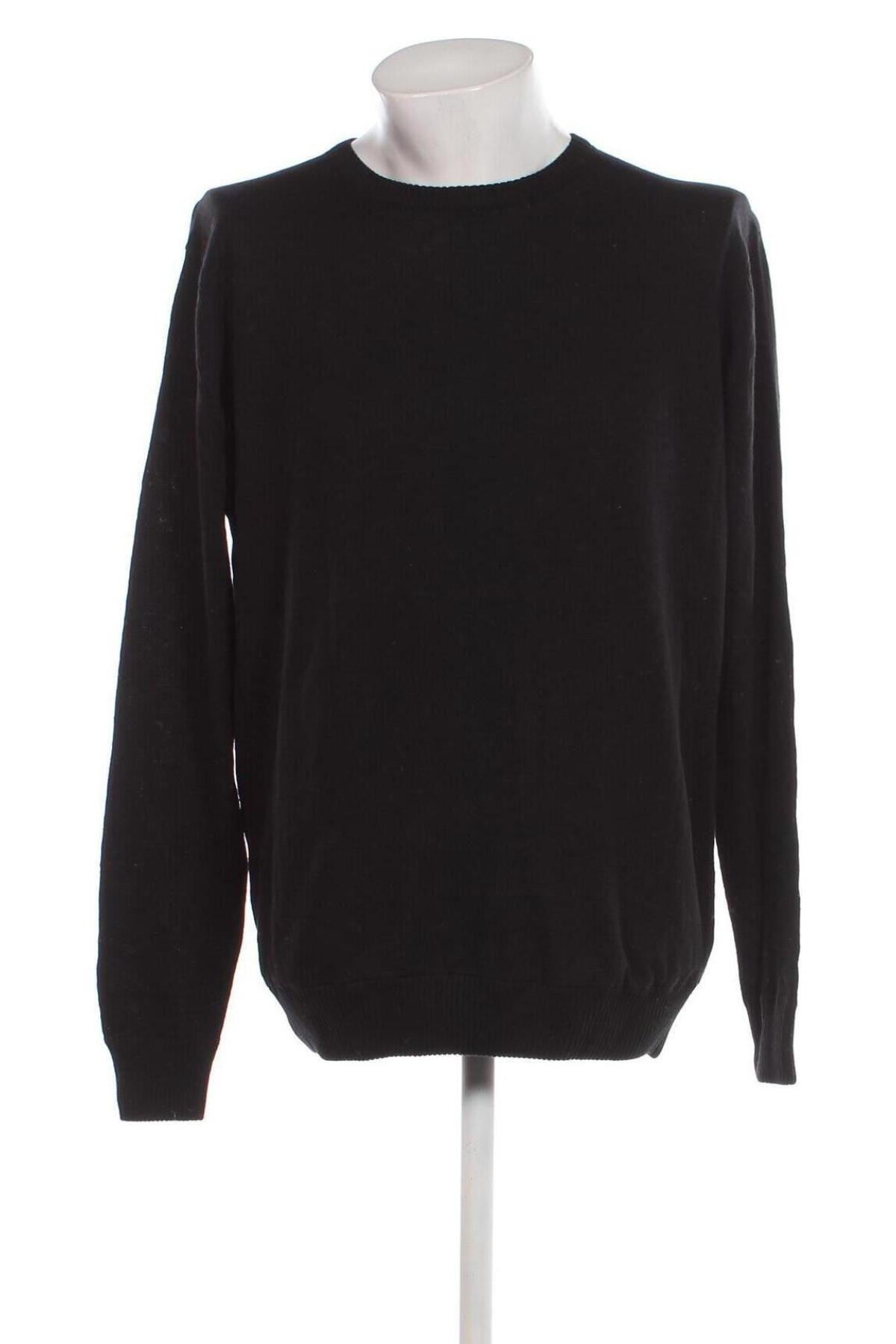 Ανδρικό πουλόβερ Identic, Μέγεθος XL, Χρώμα Μαύρο, Τιμή 11,38 €