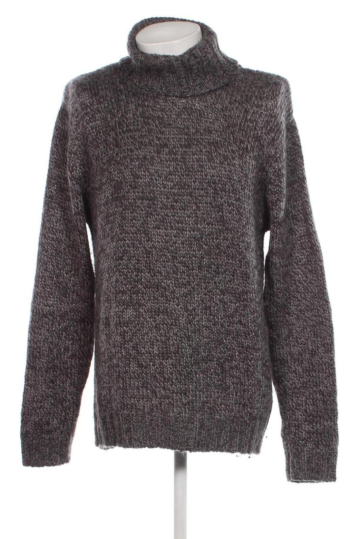 Мъжки пуловер Jack & Jones, Размер XL, Цвят Сив, Цена 18,02 лв.