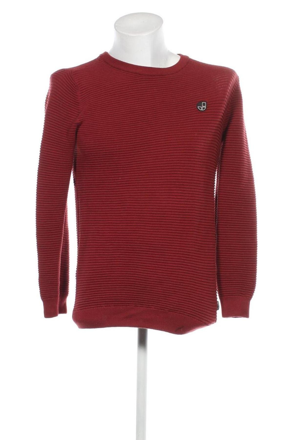 Ανδρικό πουλόβερ Jean Pascale, Μέγεθος L, Χρώμα Κόκκινο, Τιμή 9,51 €