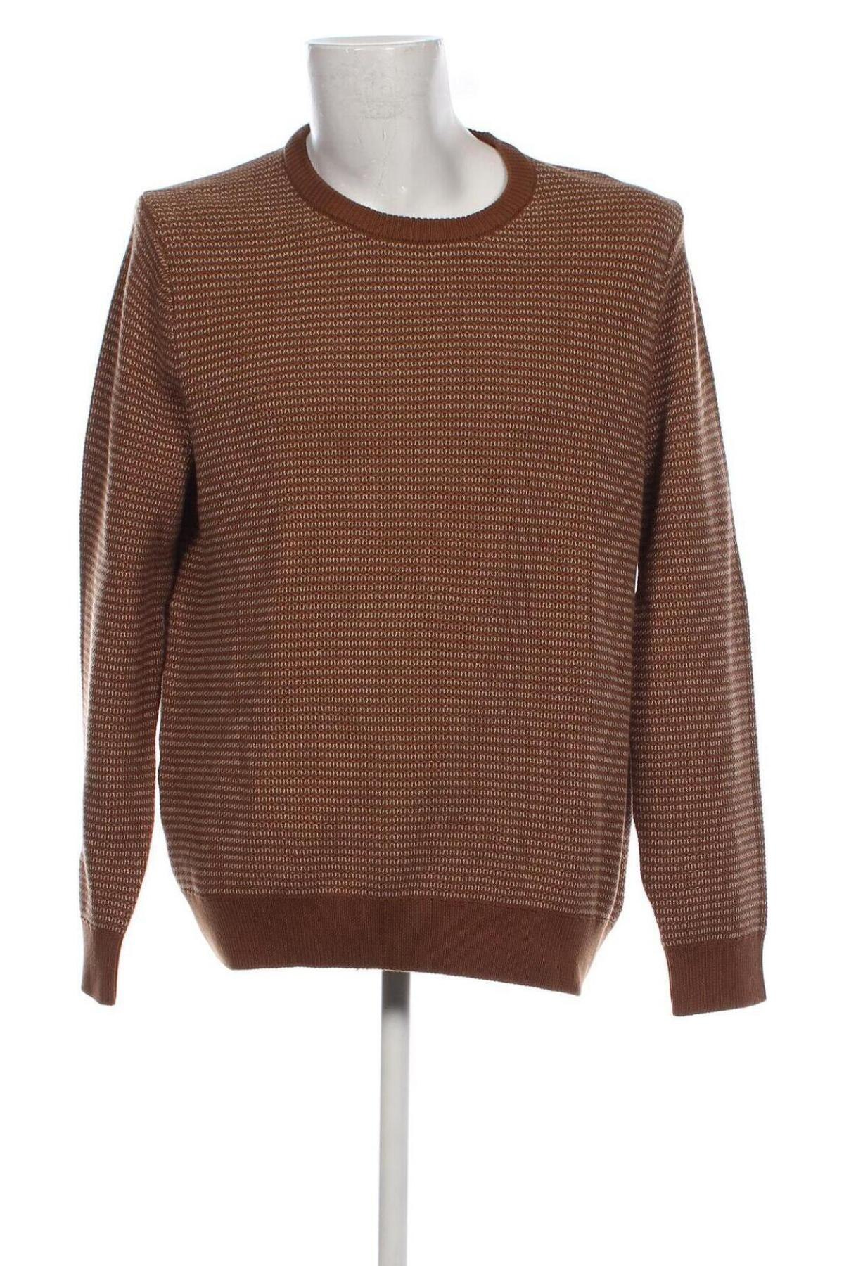 Ανδρικό πουλόβερ Jules, Μέγεθος XXL, Χρώμα Καφέ, Τιμή 9,96 €
