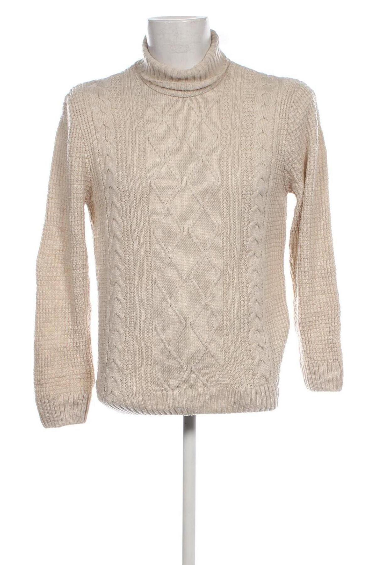 Herrenpullover LC Waikiki, Größe L, Farbe Beige, Preis € 8,07