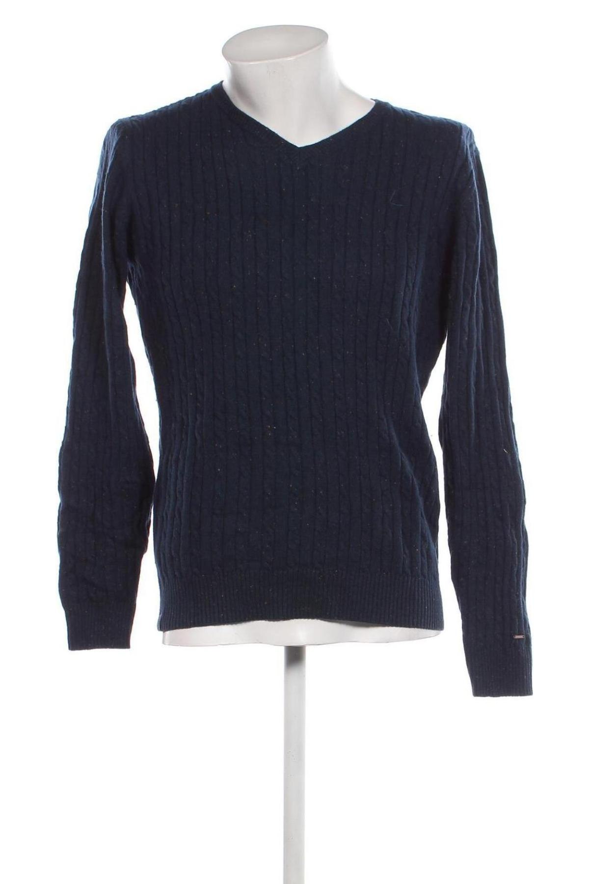 Мъжки пуловер Luhta, Размер L, Цвят Син, Цена 39,06 лв.