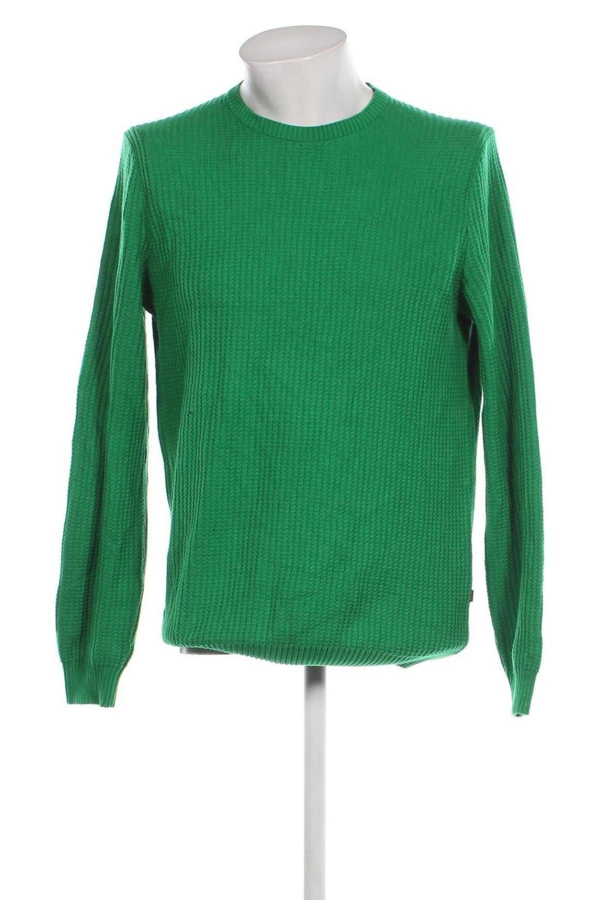 Мъжки пуловер Maerz Muenchen, Размер L, Цвят Зелен, Цена 70,08 лв.