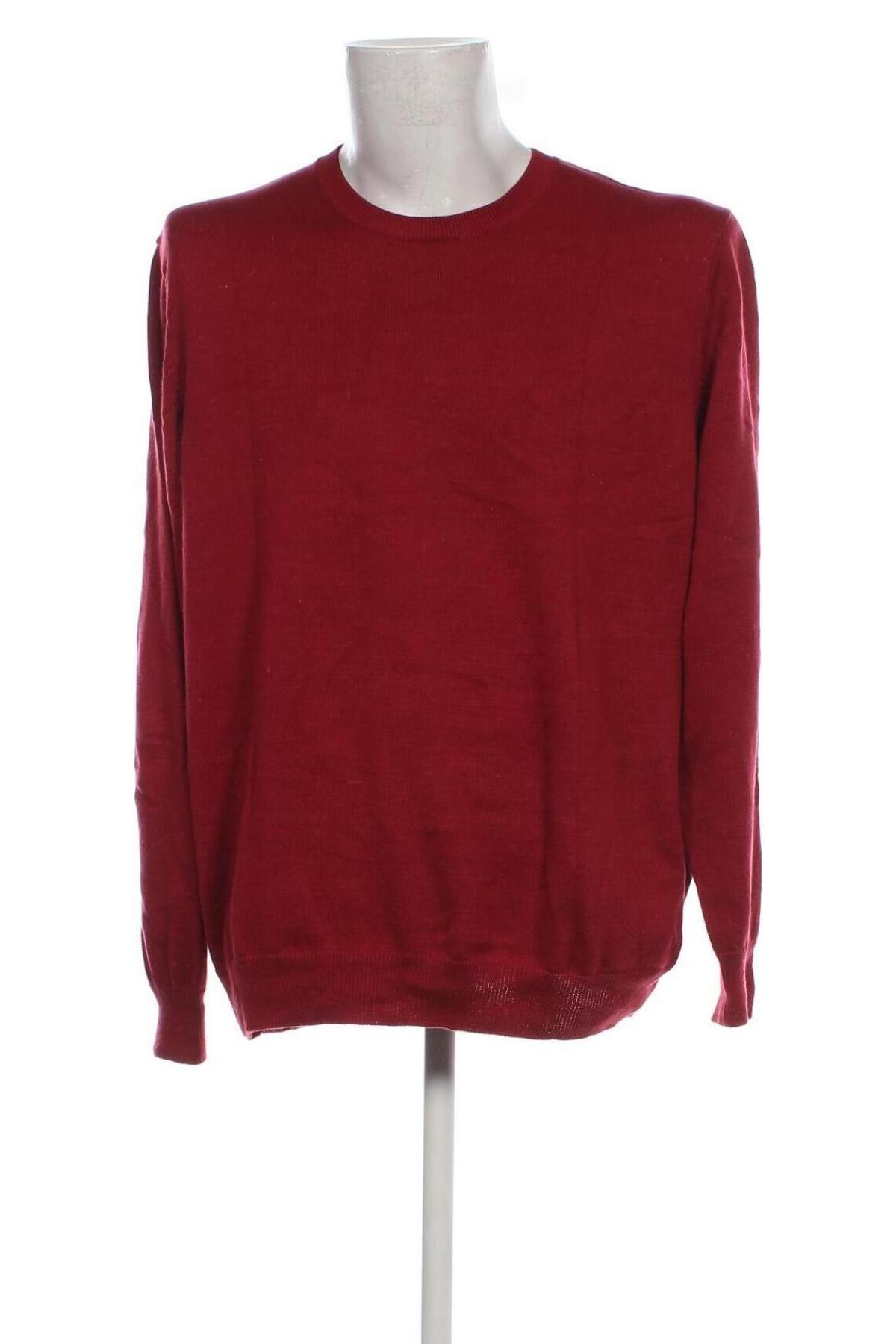 Herrenpullover Marks & Spencer, Größe XXL, Farbe Rot, Preis 7,52 €