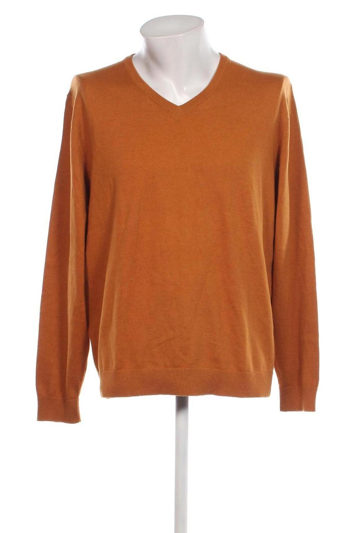 Herrenpullover Montego, Größe XXL, Farbe Orange, Preis € 10,09