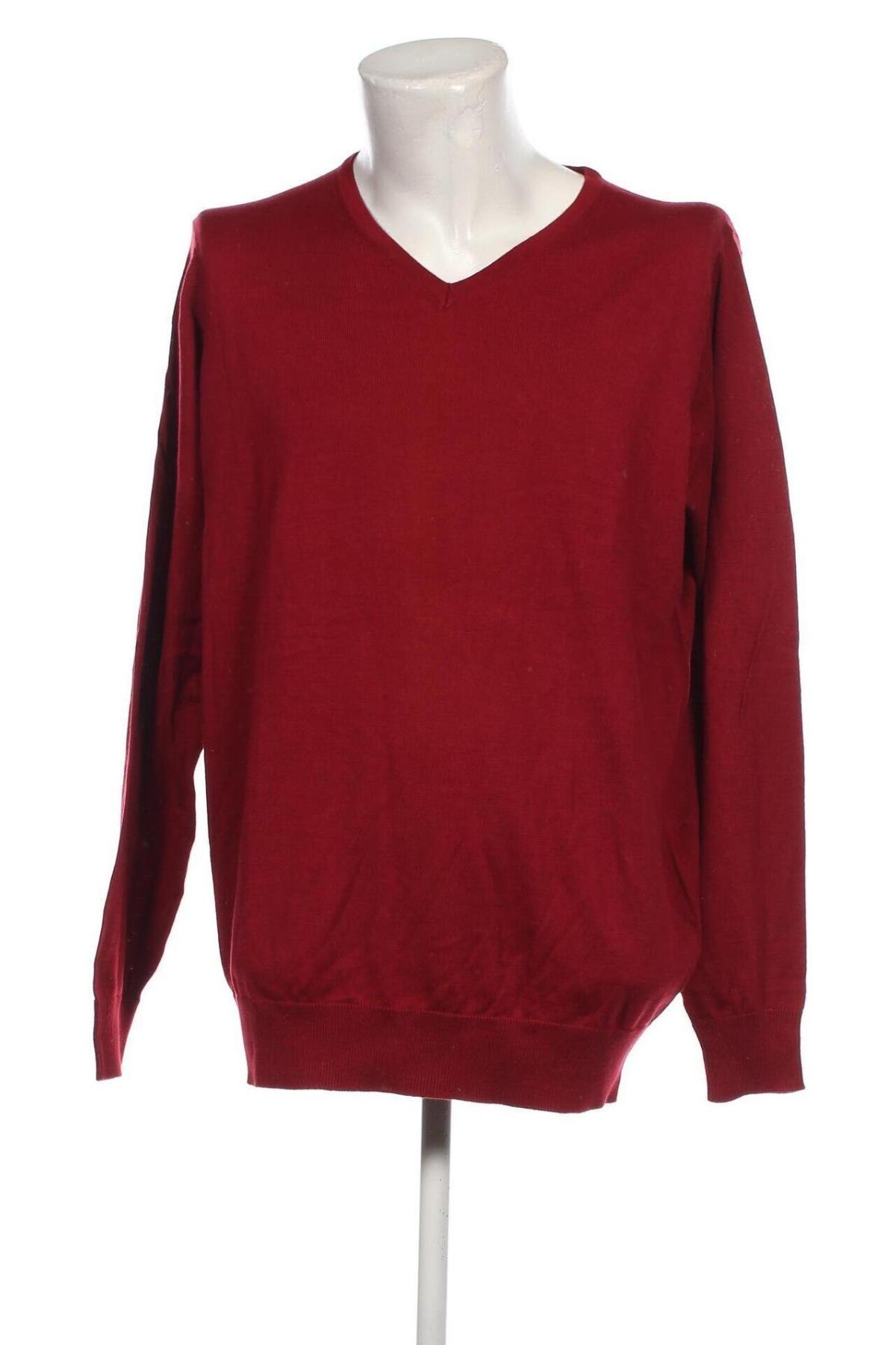 Мъжки пуловер Nobel League, Размер XXL, Цвят Червен, Цена 24,38 лв.