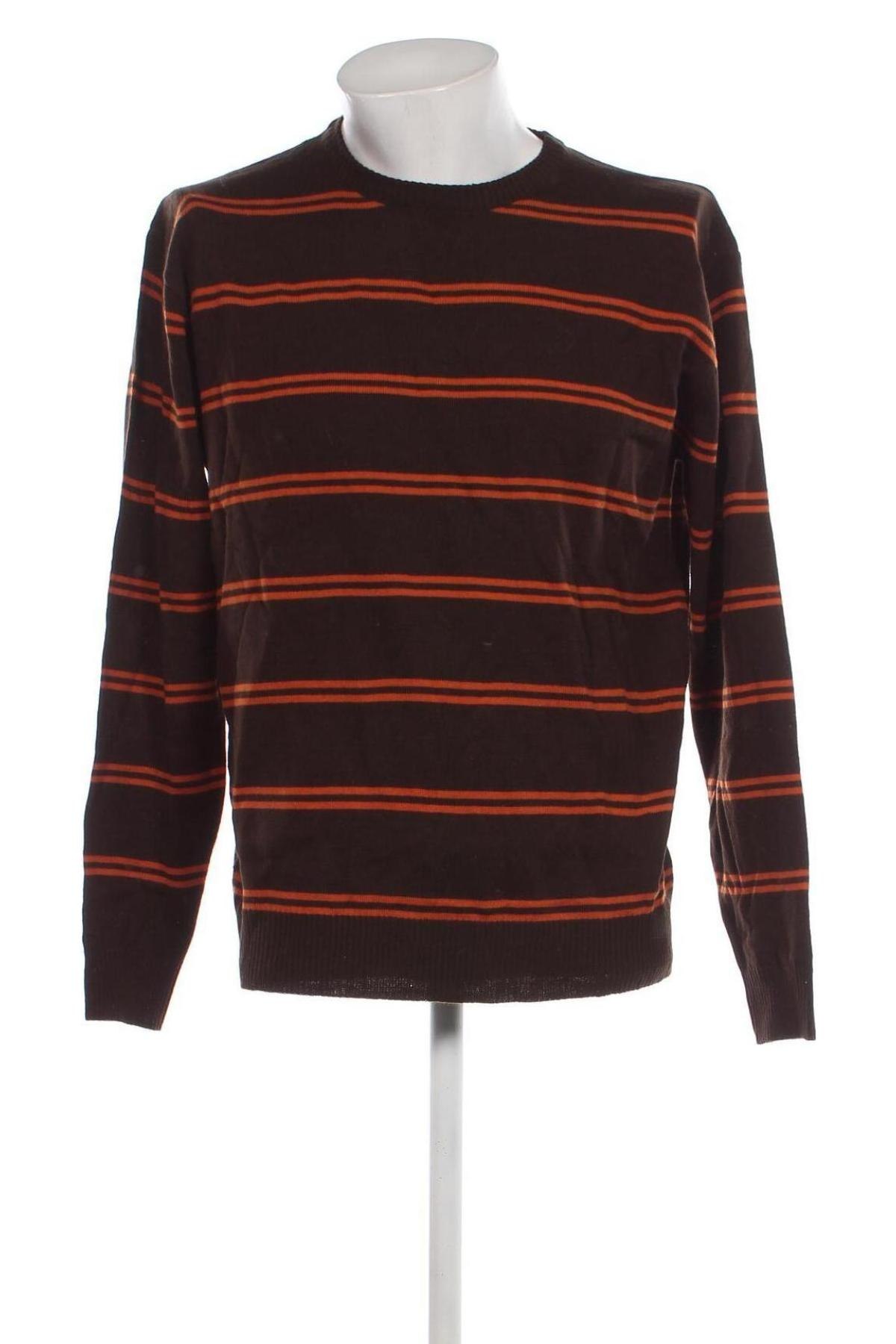 Мъжки пуловер Okay, Размер L, Цвят Кафяв, Цена 24,38 лв.