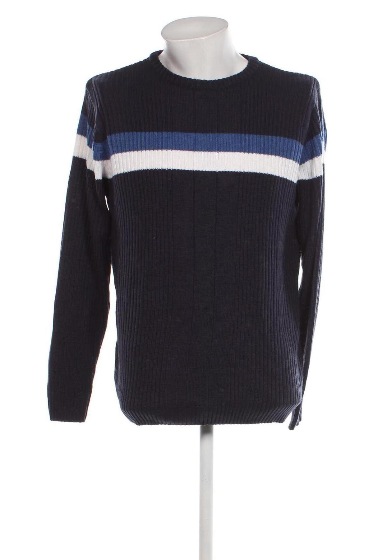 Ανδρικό πουλόβερ Okay, Μέγεθος XL, Χρώμα Μπλέ, Τιμή 7,18 €