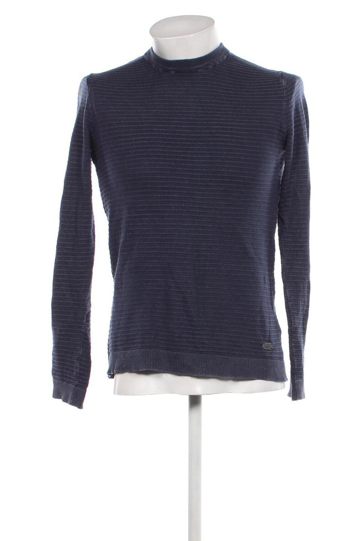 Ανδρικό πουλόβερ Only & Sons, Μέγεθος M, Χρώμα Μπλέ, Τιμή 9,51 €