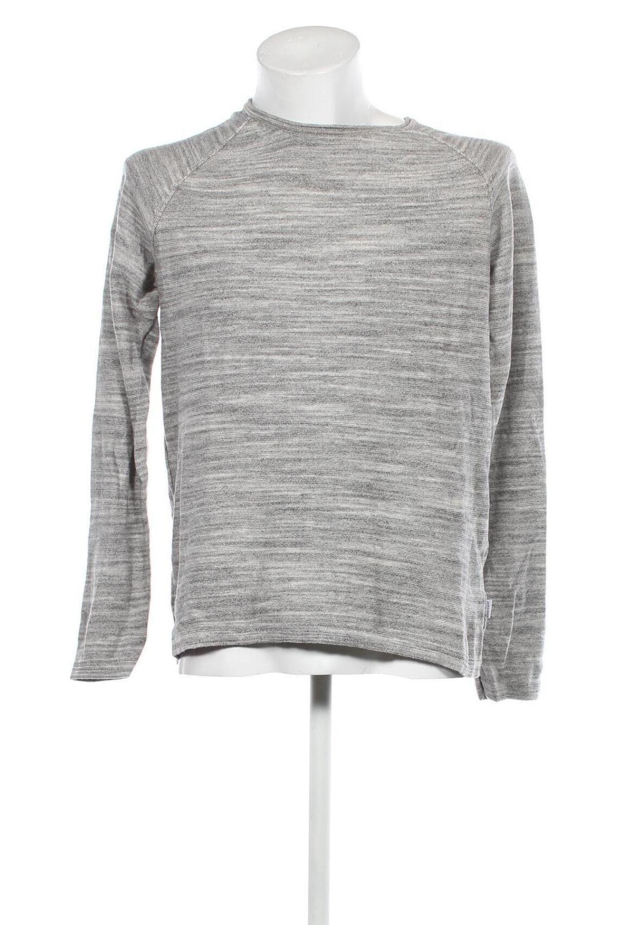 Herrenpullover Originals By Jack & Jones, Größe L, Farbe Grau, Preis 7,99 €