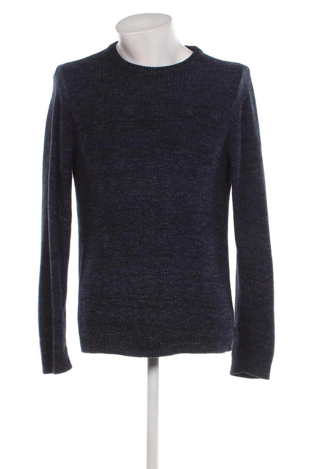 Ανδρικό πουλόβερ Originals By Jack & Jones, Μέγεθος M, Χρώμα Μπλέ, Τιμή 11,15 €