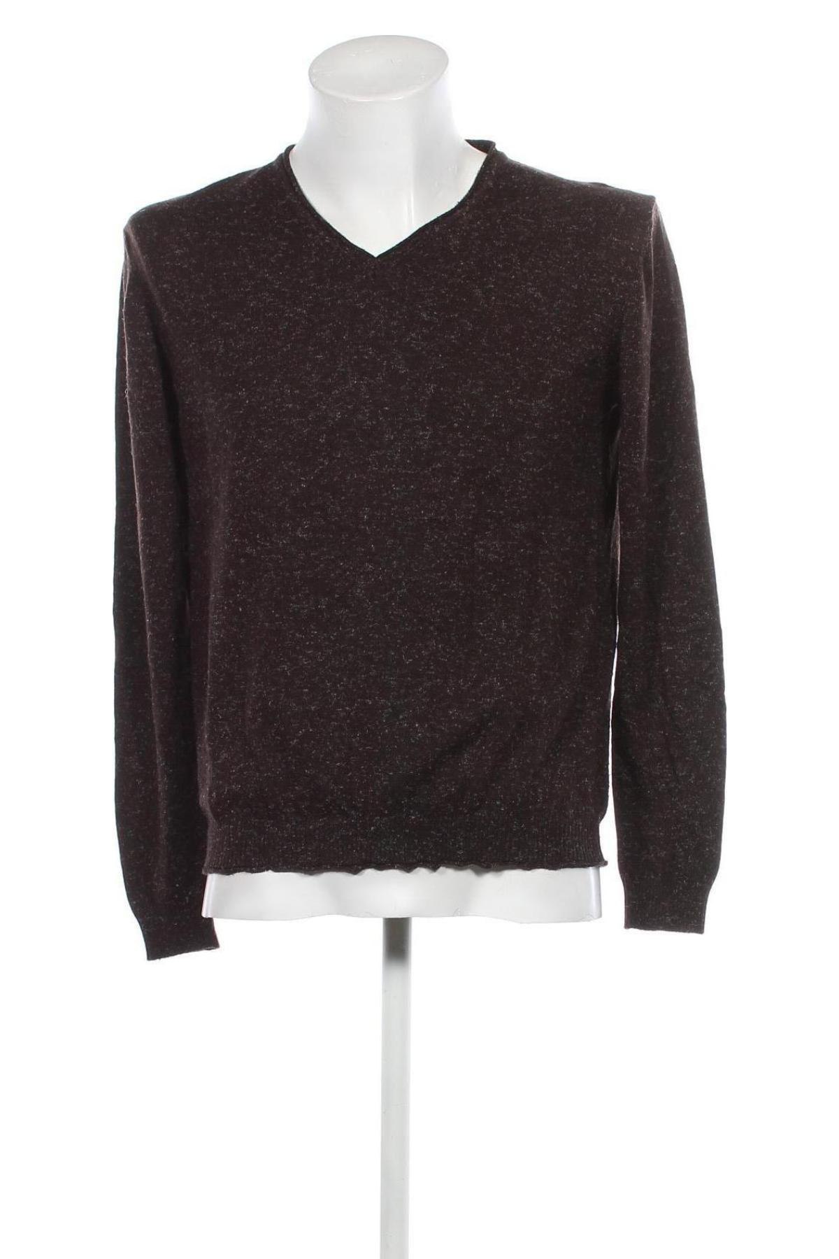 Мъжки пуловер Oviesse, Размер L, Цвят Кафяв, Цена 9,57 лв.