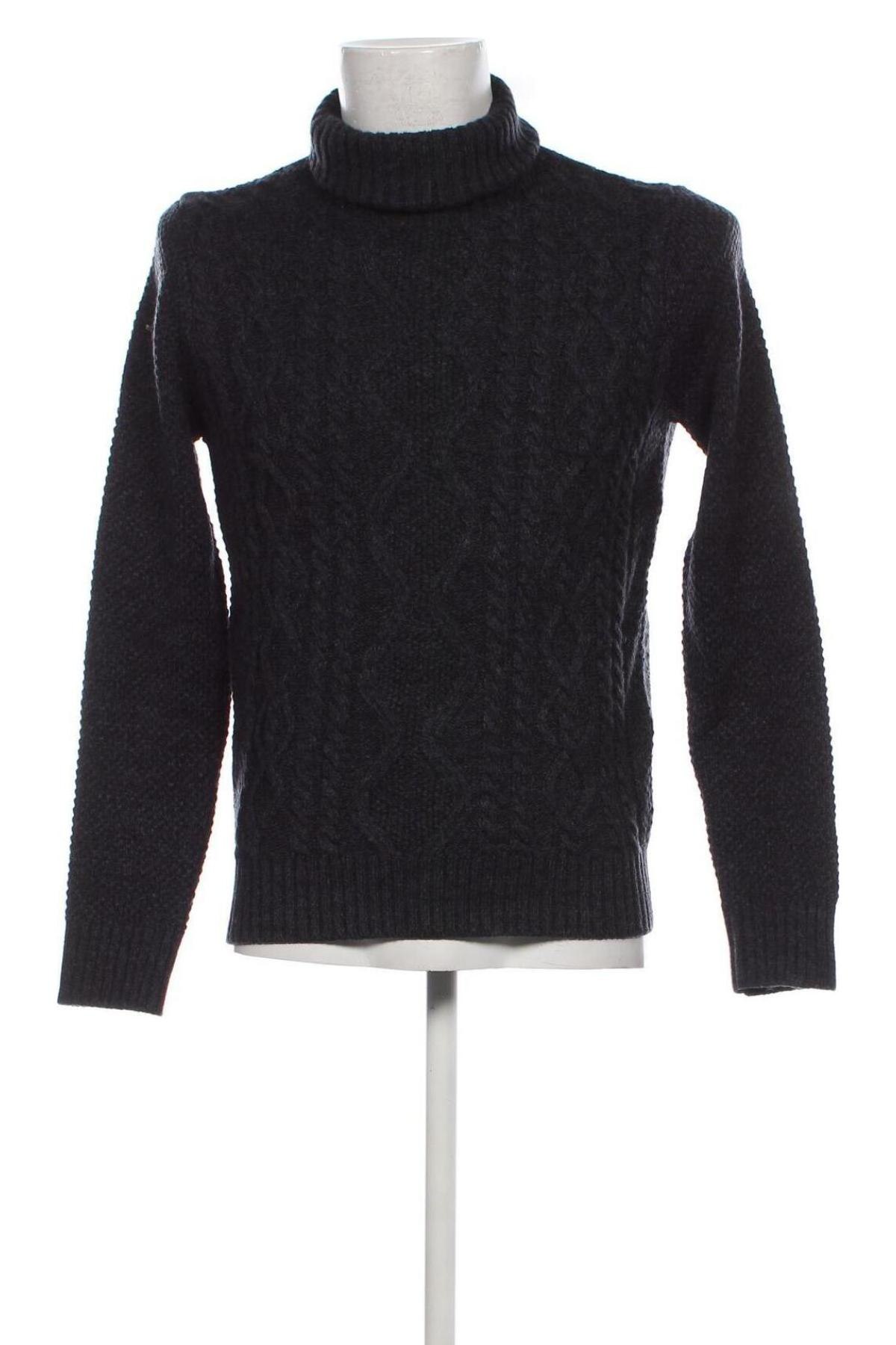 Ανδρικό πουλόβερ Pier One, Μέγεθος S, Χρώμα Μπλέ, Τιμή 7,53 €