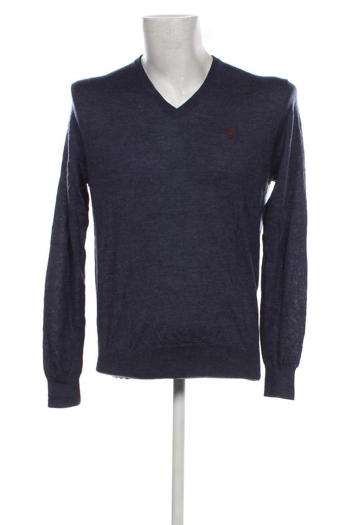 Męski sweter Polo By Ralph Lauren, Rozmiar L, Kolor Niebieski, Cena 319,89 zł