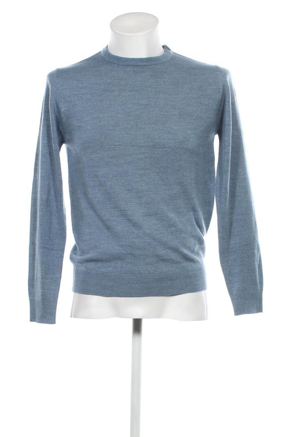 Ανδρικό πουλόβερ Primark, Μέγεθος S, Χρώμα Μπλέ, Τιμή 8,61 €