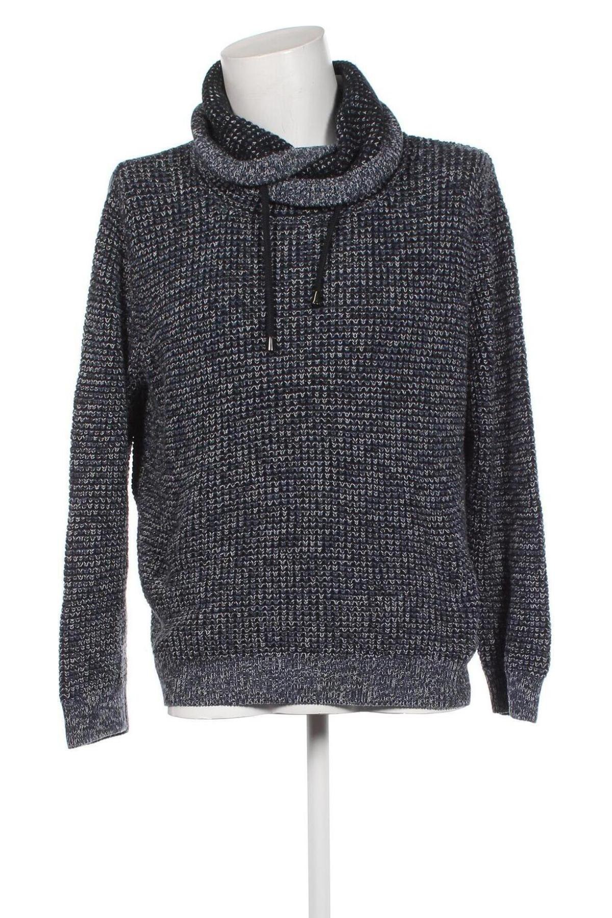 Herrenpullover Ragman, Größe L, Farbe Blau, Preis 9,46 €