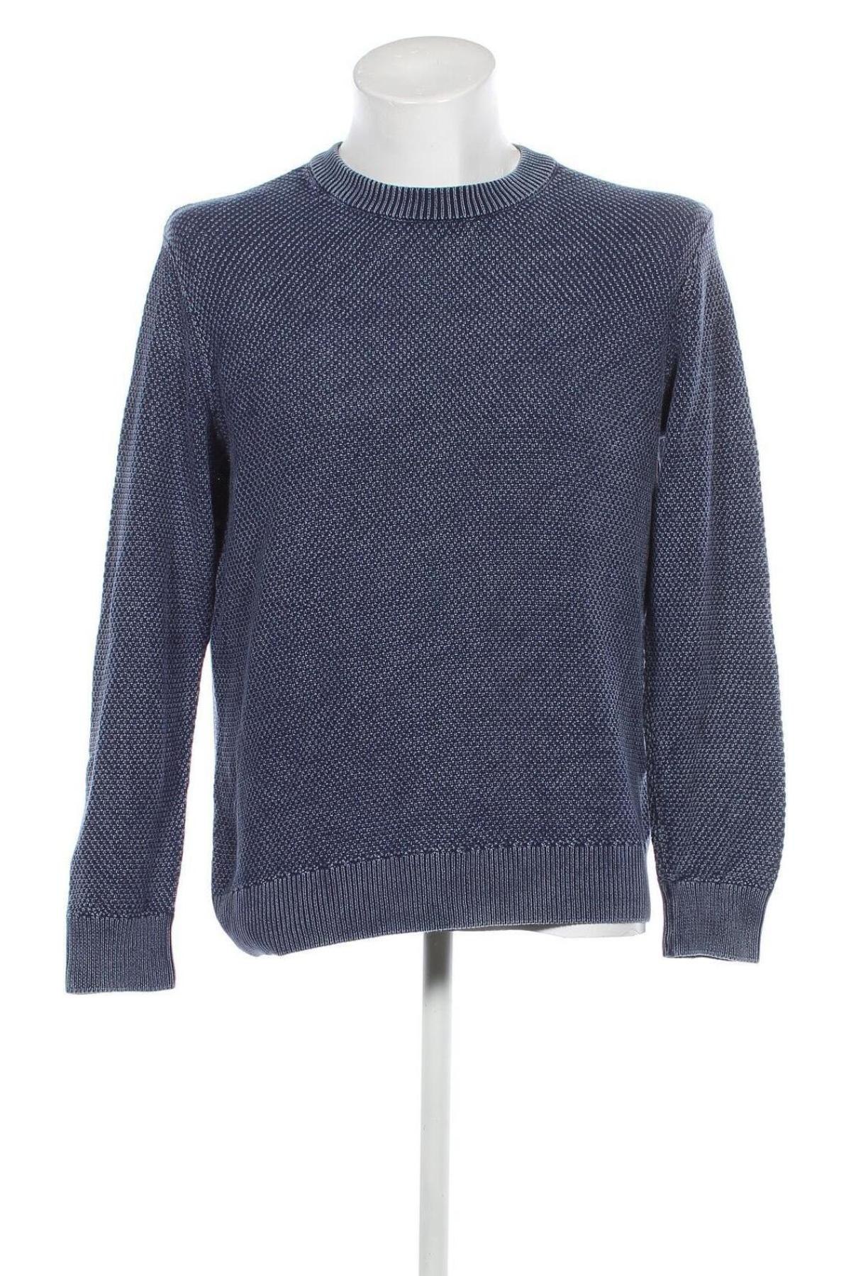 Ανδρικό πουλόβερ Reserved, Μέγεθος M, Χρώμα Μπλέ, Τιμή 6,46 €