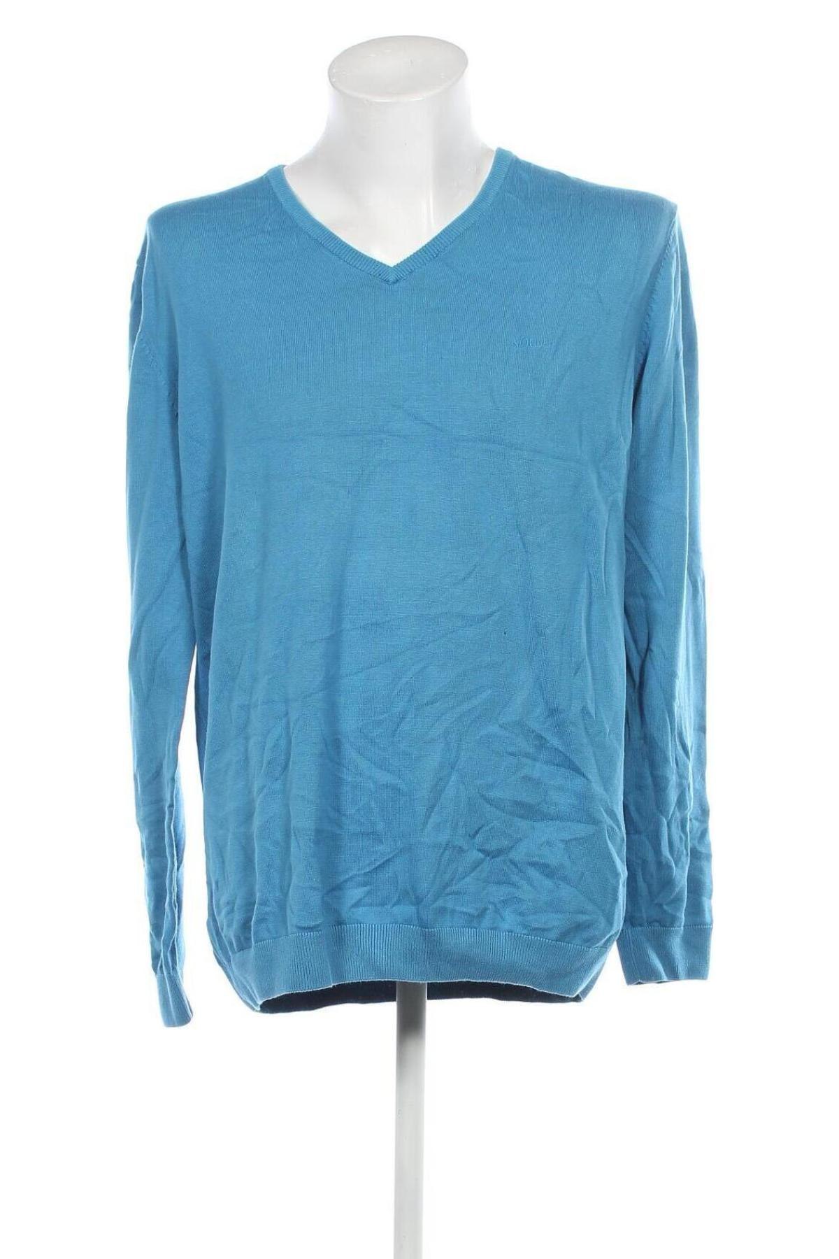 Pánsky sveter  S.Oliver, Veľkosť XL, Farba Modrá, Cena  9,06 €