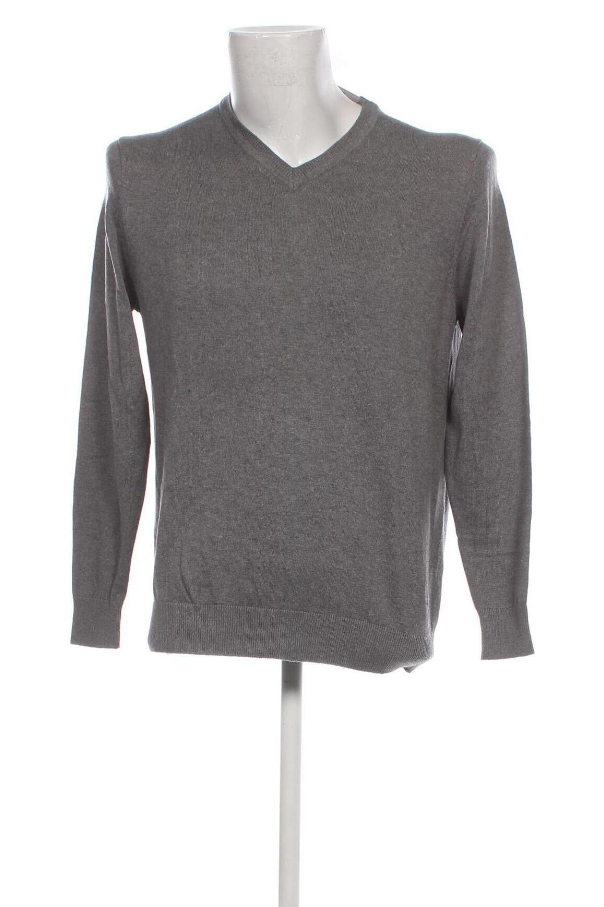 Herrenpullover Springfield, Größe M, Farbe Grau, Preis 15,88 €