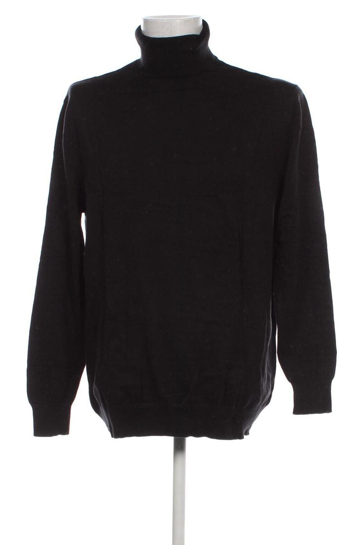 Ανδρικό πουλόβερ Springfield, Μέγεθος 3XL, Χρώμα Μαύρο, Τιμή 13,25 €