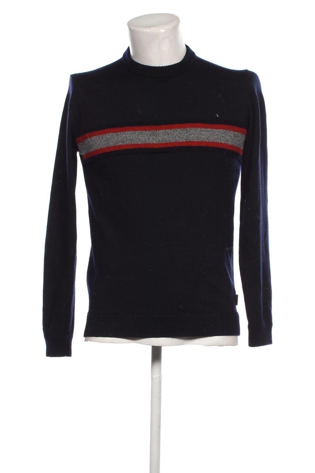 Мъжки пуловер Ted Baker, Размер M, Цвят Син, Цена 85,48 лв.