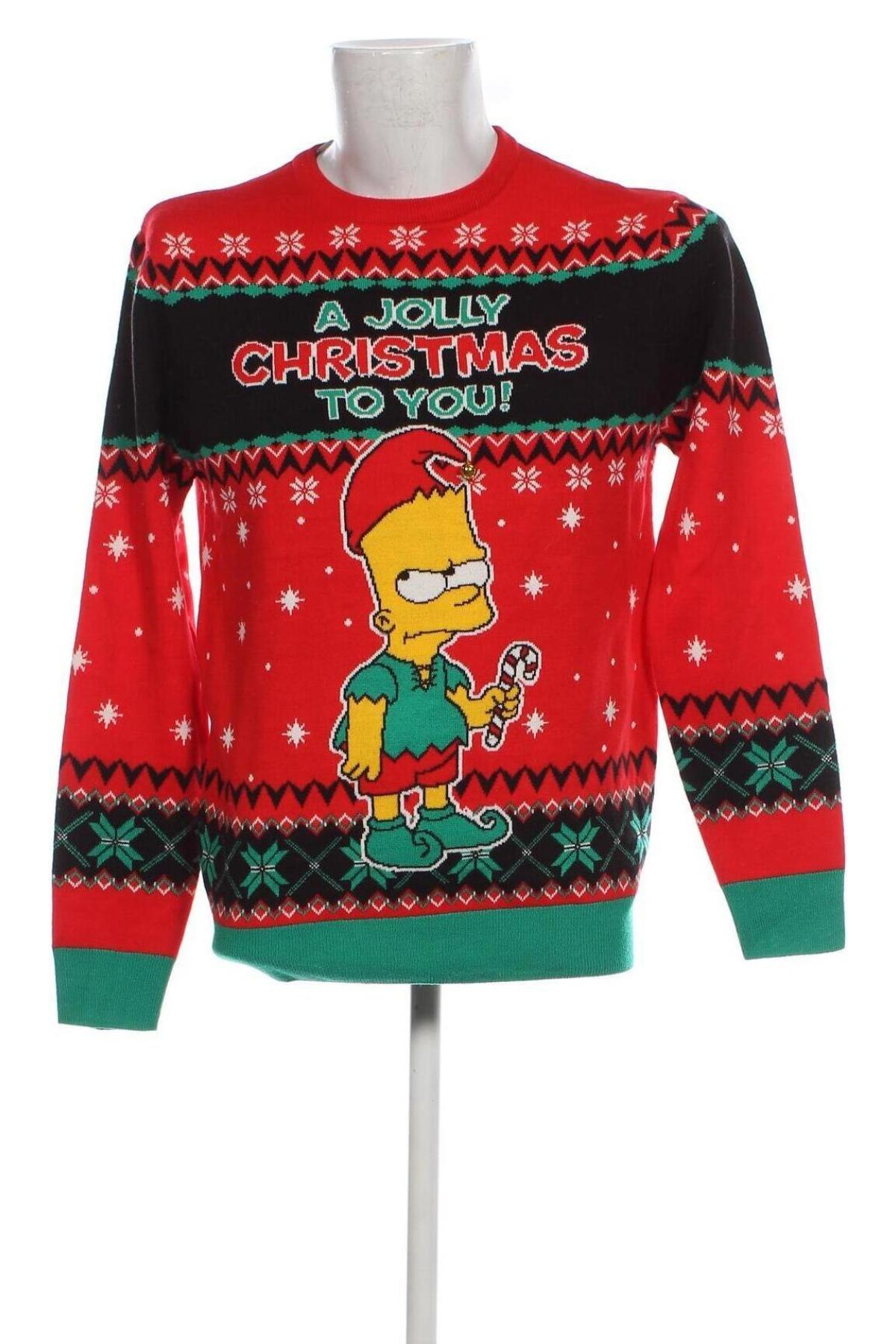 Ανδρικό πουλόβερ The Simpsons, Μέγεθος M, Χρώμα Πολύχρωμο, Τιμή 7,71 €