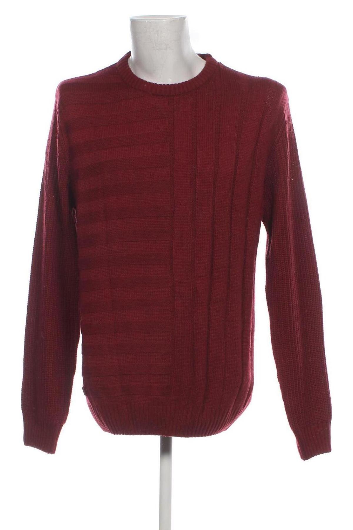 Ανδρικό πουλόβερ Timeout, Μέγεθος XL, Χρώμα Κόκκινο, Τιμή 23,63 €