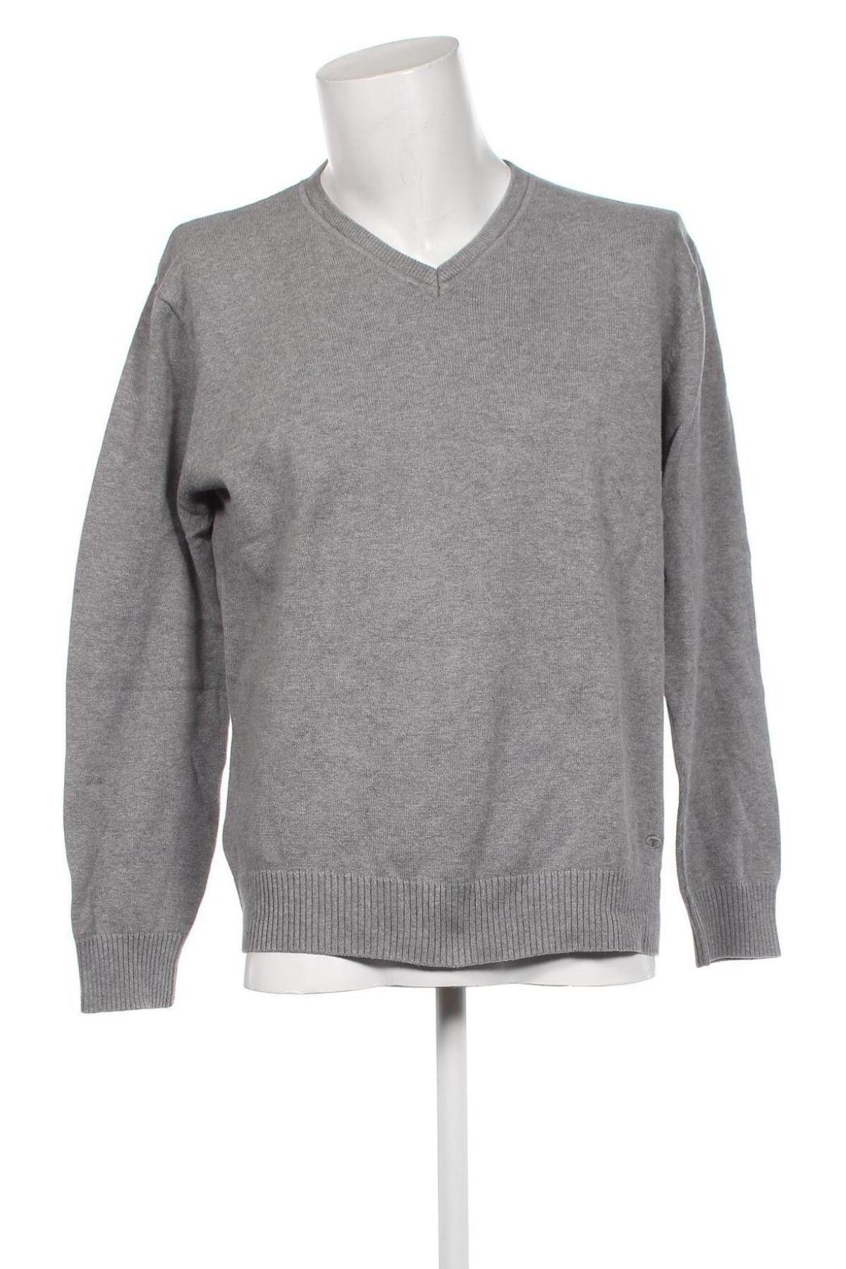 Ανδρικό πουλόβερ Tom Tailor, Μέγεθος XL, Χρώμα Γκρί, Τιμή 9,88 €