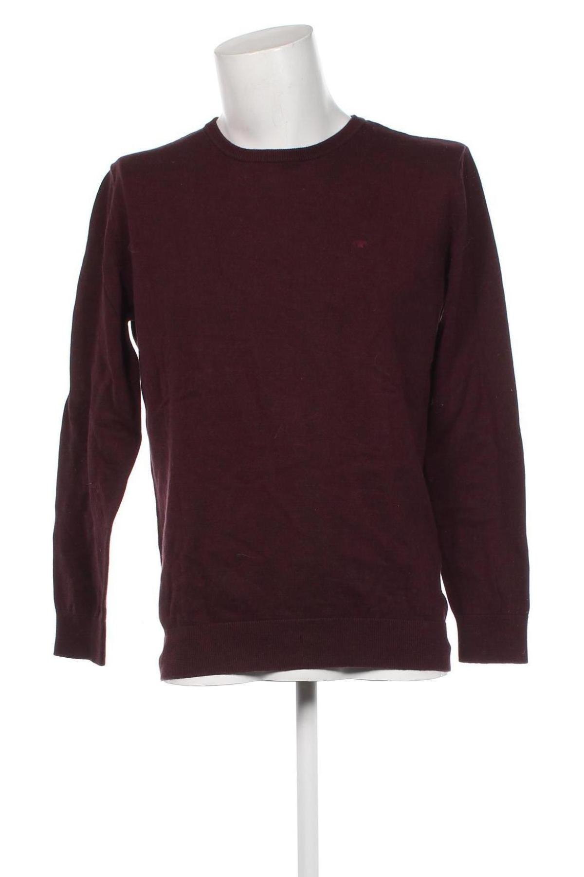 Ανδρικό πουλόβερ Tom Tailor, Μέγεθος XL, Χρώμα Κόκκινο, Τιμή 11,15 €