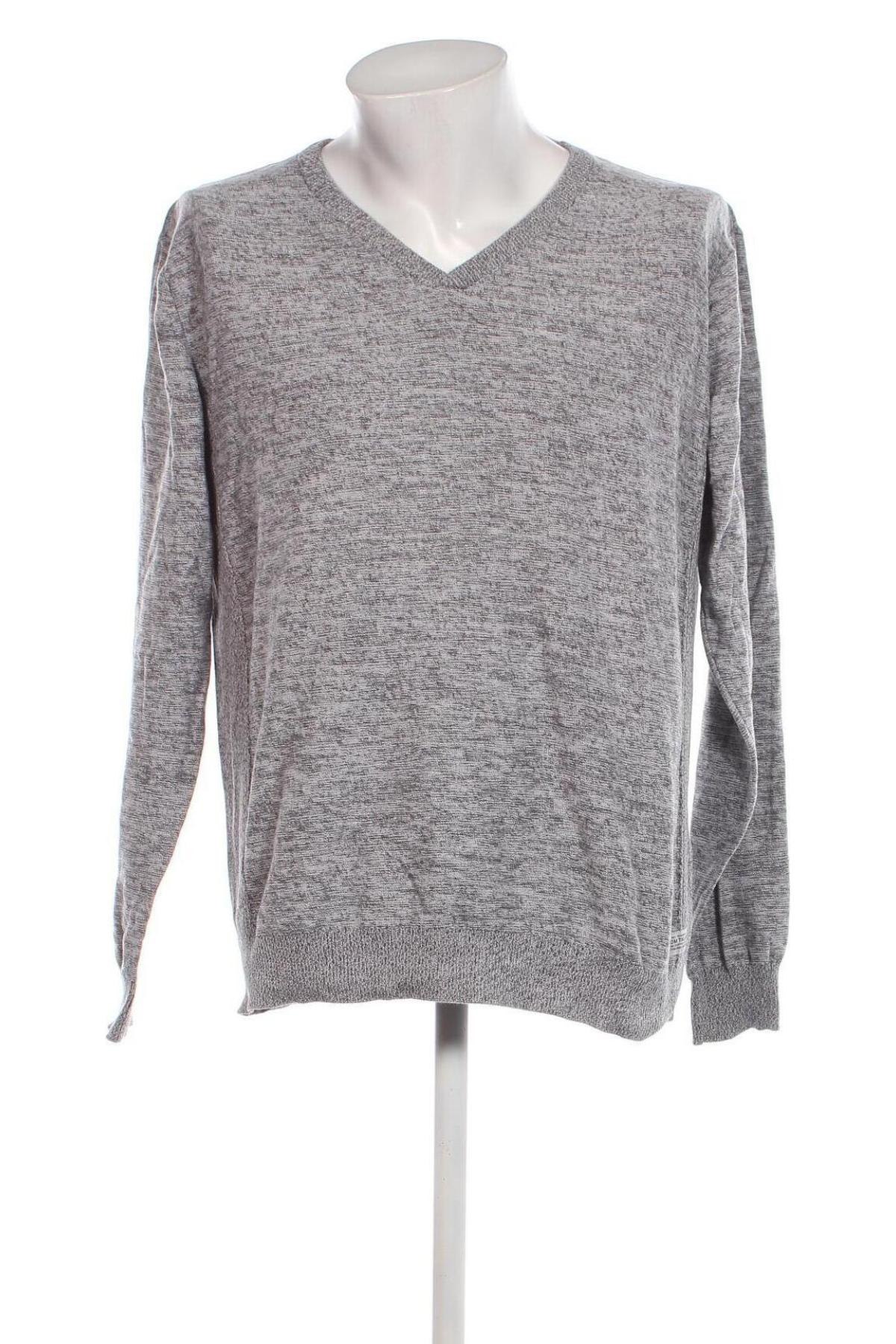 Ανδρικό πουλόβερ Tom Tailor, Μέγεθος XL, Χρώμα Γκρί, Τιμή 6,94 €