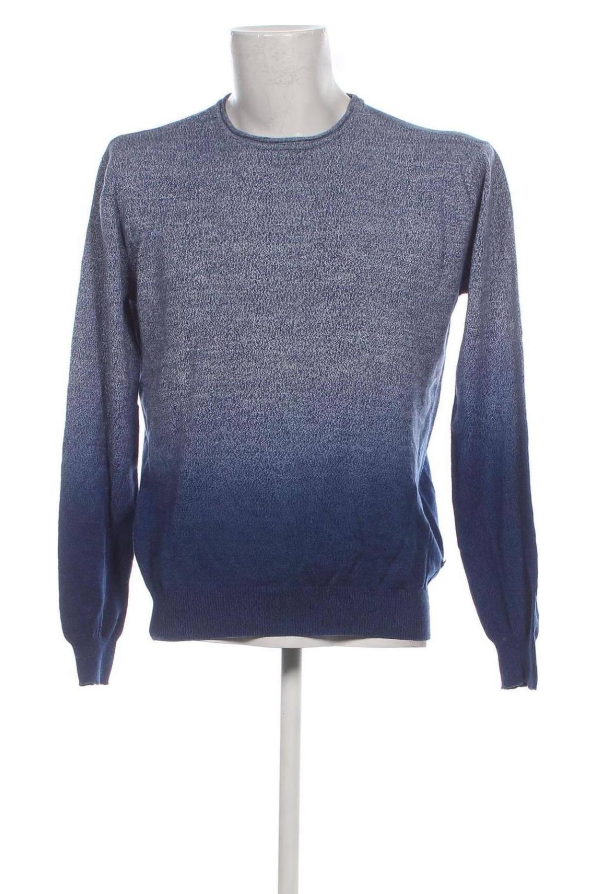 Ανδρικό πουλόβερ Tom Tompson, Μέγεθος L, Χρώμα Μπλέ, Τιμή 8,97 €