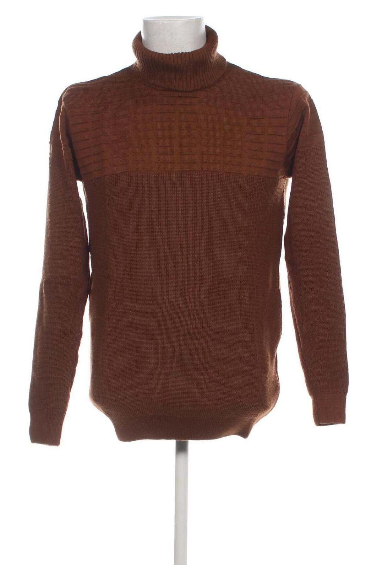 Мъжки пуловер Trendyol, Размер XL, Цвят Кафяв, Цена 26,95 лв.