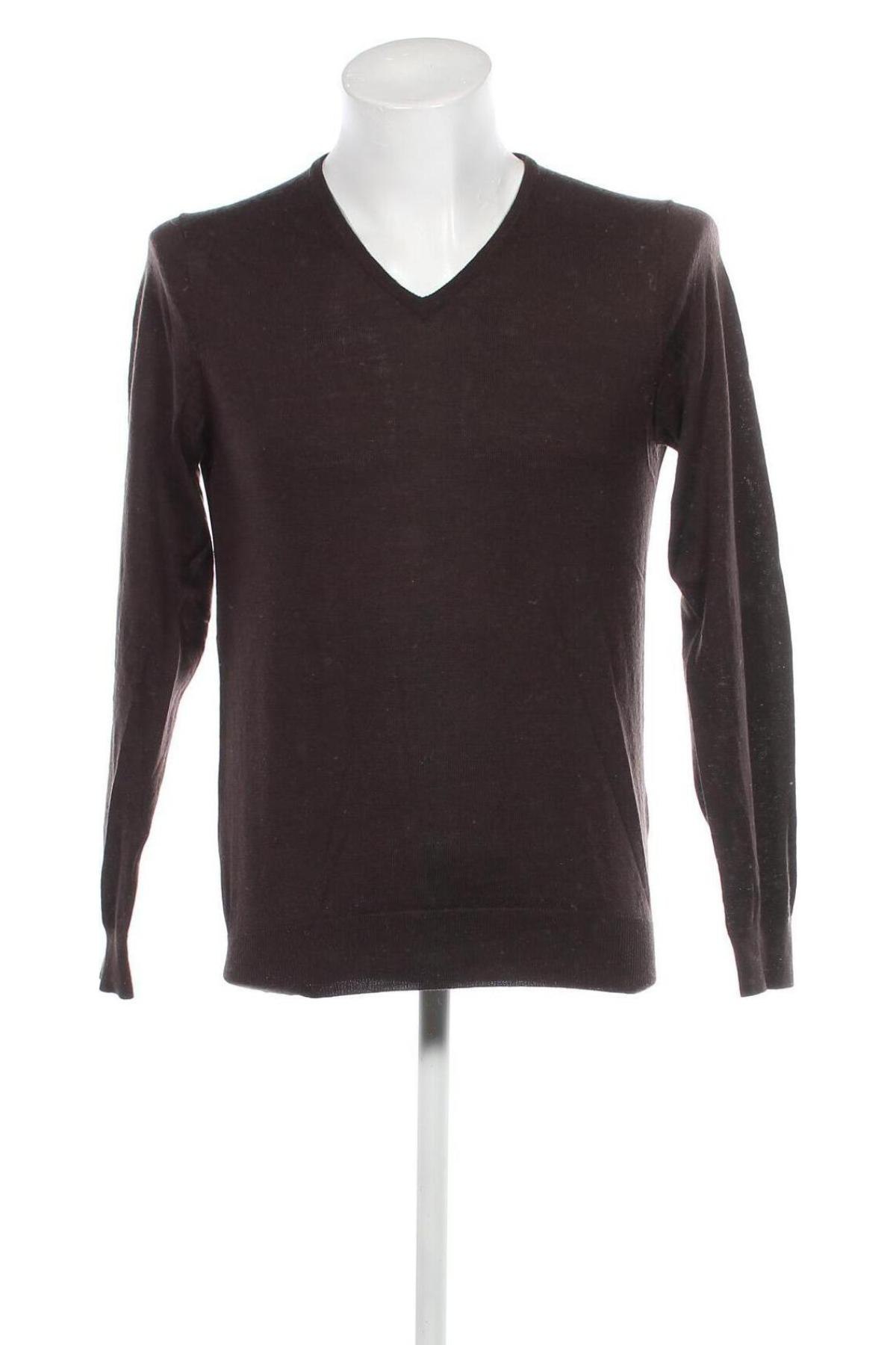 Мъжки пуловер Uniqlo, Размер M, Цвят Кафяв, Цена 14,62 лв.