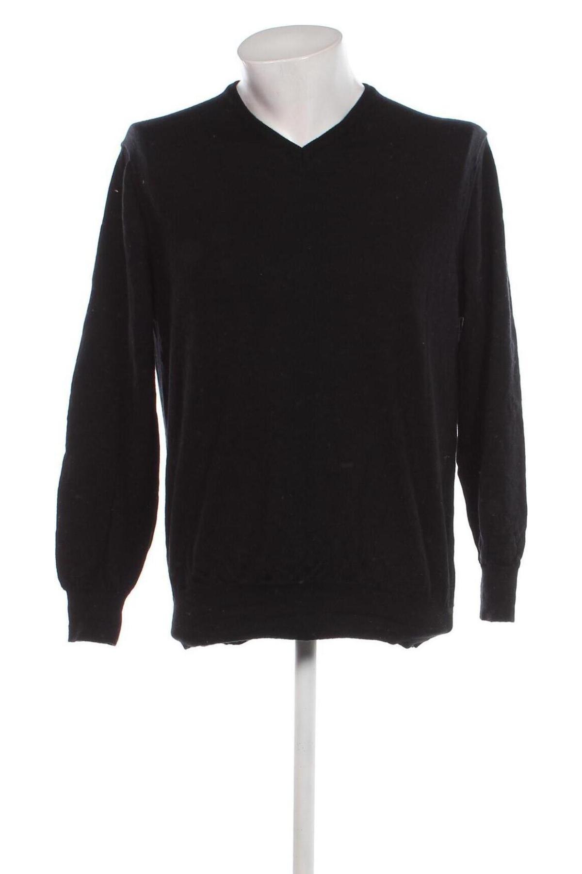 Мъжки пуловер Wohrl, Размер L, Цвят Черен, Цена 15,04 лв.