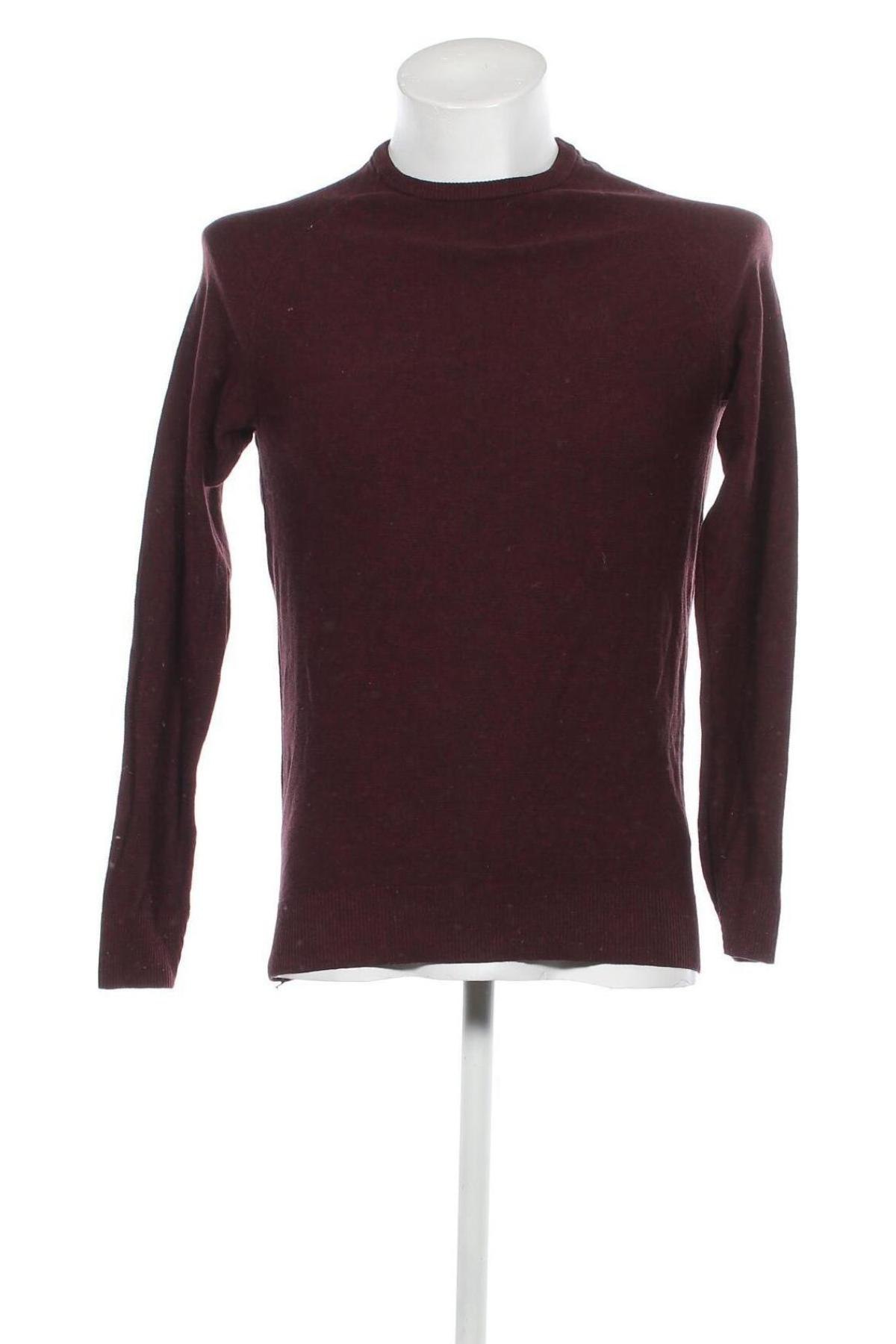 Ανδρικό πουλόβερ Zara, Μέγεθος L, Χρώμα Κόκκινο, Τιμή 9,90 €