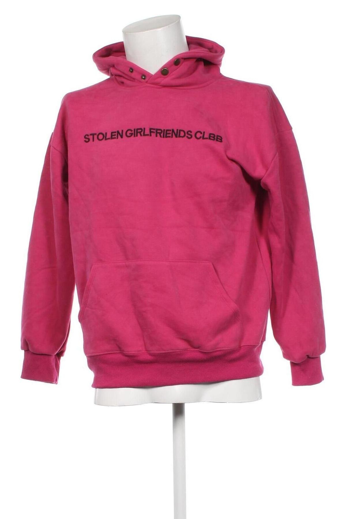 Herren Sweatshirt, Größe M, Farbe Rosa, Preis 14,73 €