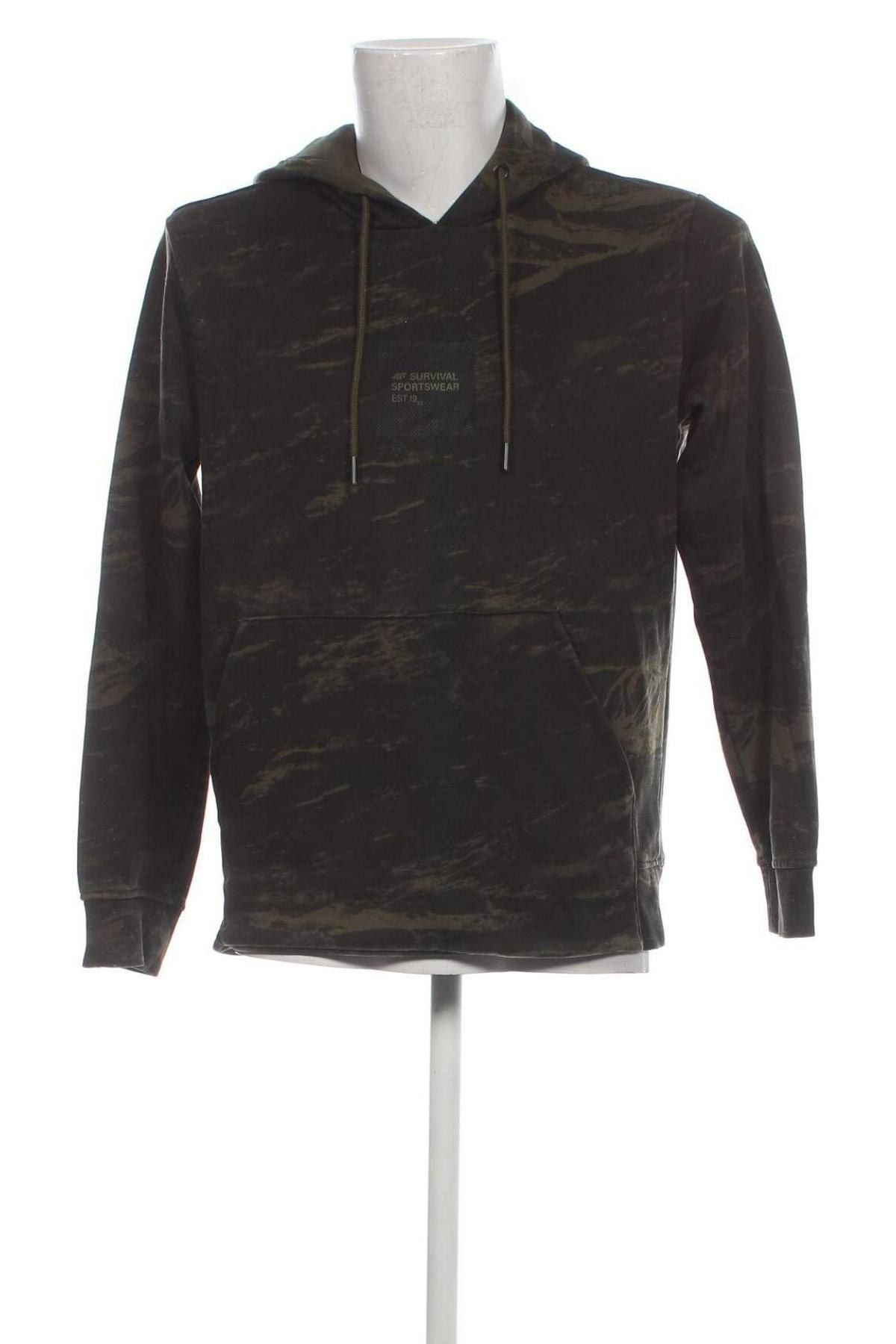 Férfi sweatshirt 4F, Méret M, Szín Zöld, Ár 5 643 Ft