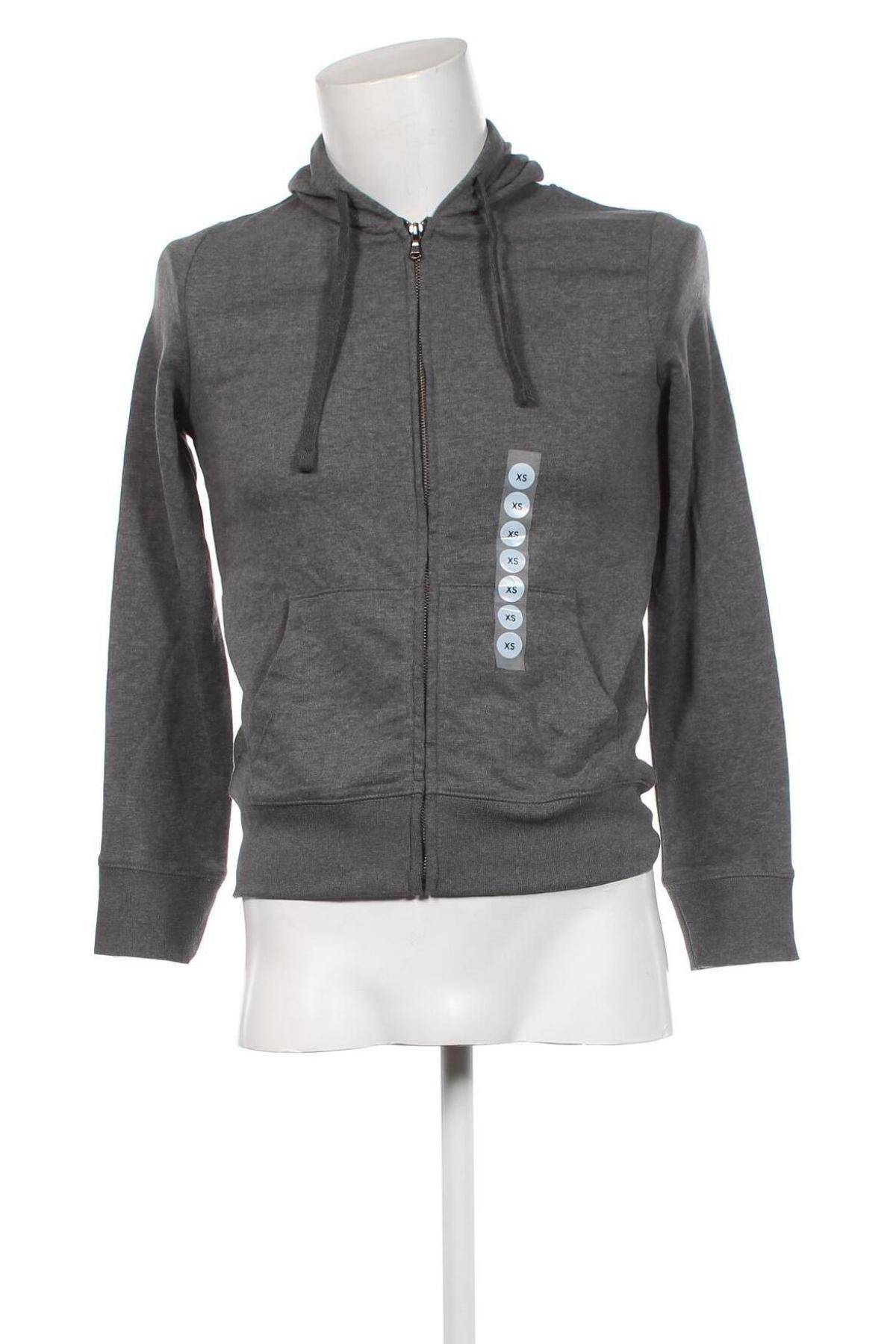 Herren Sweatshirt C&A, Größe XS, Farbe Grau, Preis 4,44 €