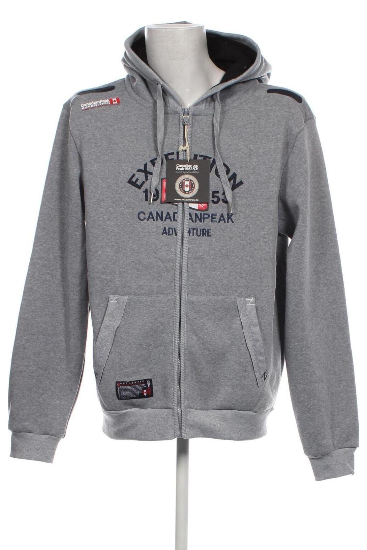 Herren Sweatshirt Canadian Peak, Größe XXL, Farbe Grau, Preis € 63,92