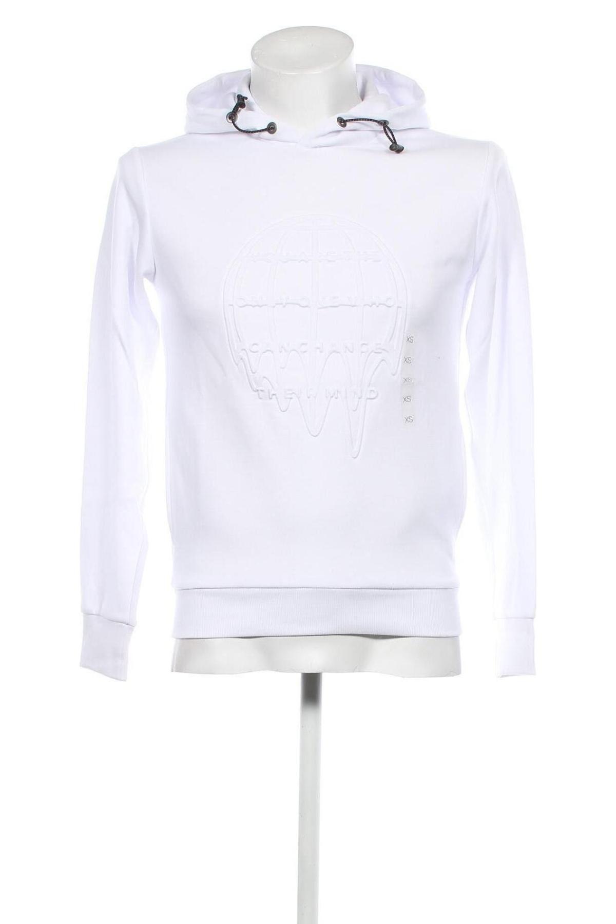 Herren Sweatshirt Celio, Größe XS, Farbe Weiß, Preis € 9,96