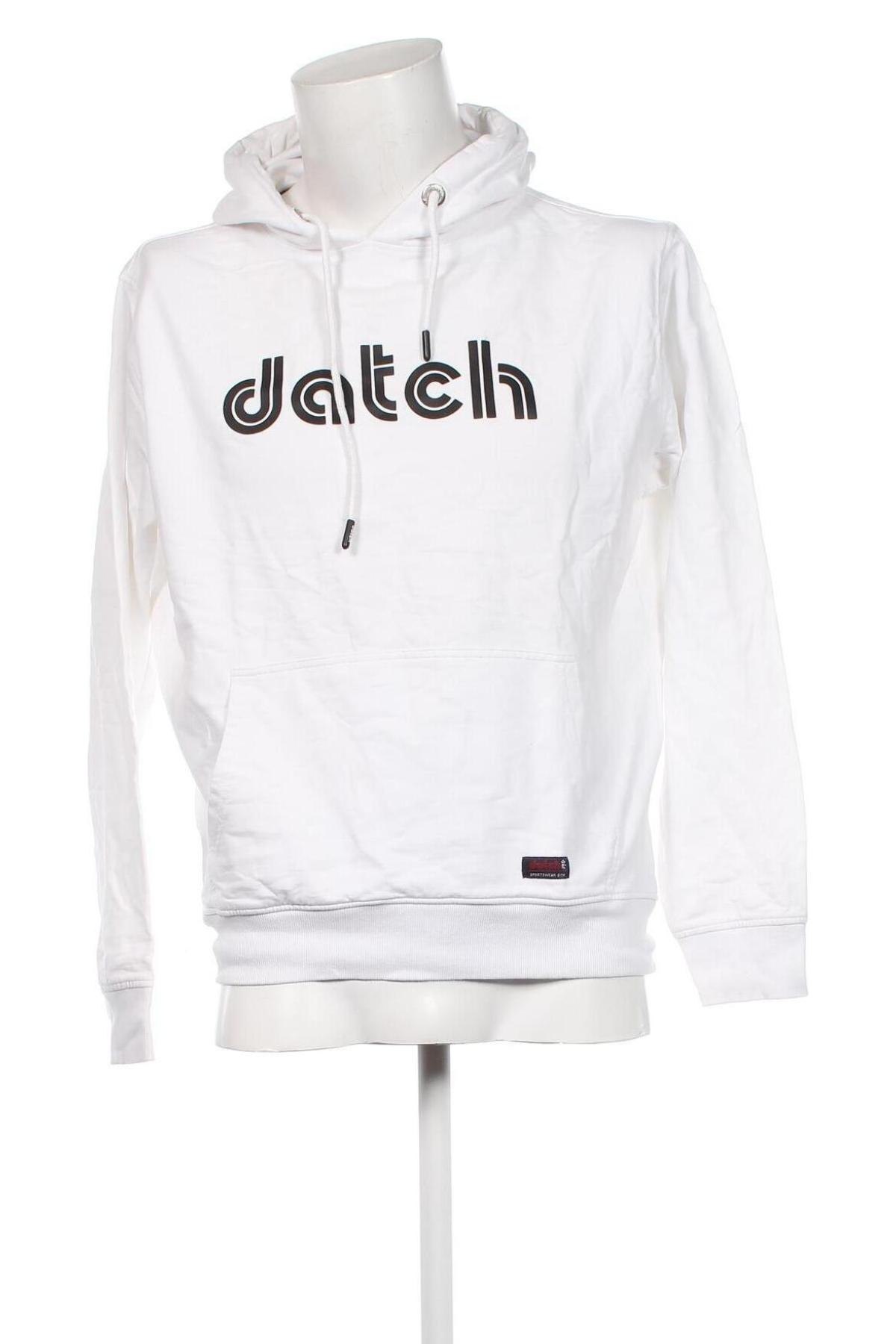 Herren Sweatshirt Datch, Größe L, Farbe Weiß, Preis 9,99 €