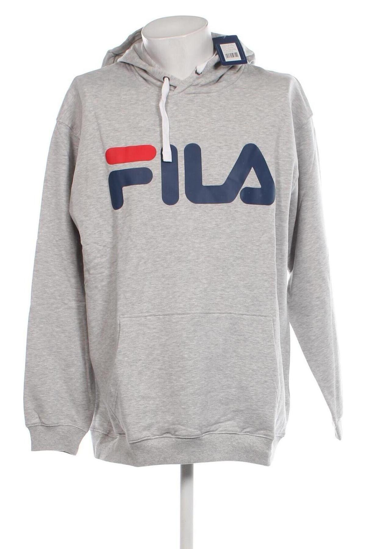 Herren Sweatshirt FILA, Größe XL, Farbe Grau, Preis 60,72 €