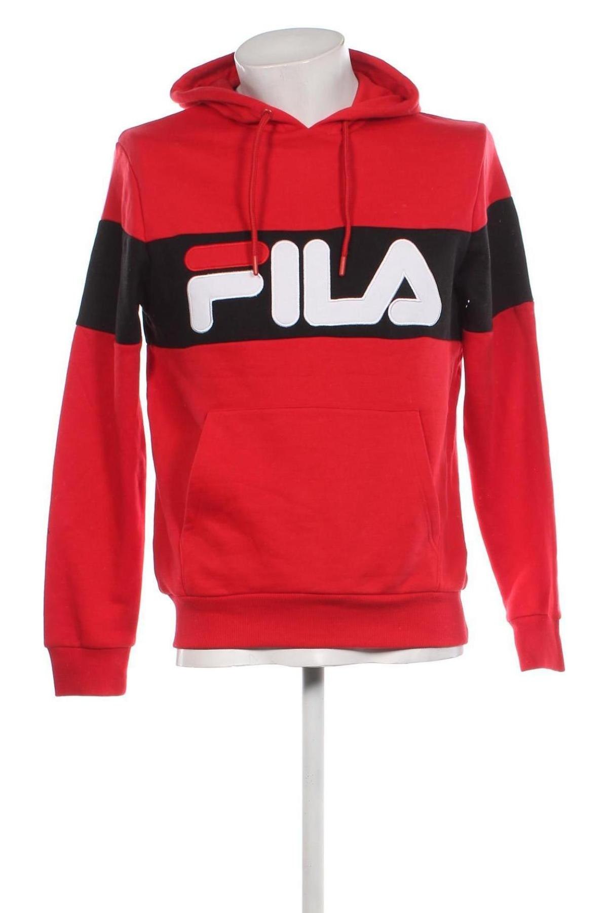 Herren Sweatshirt FILA, Größe M, Farbe Rot, Preis € 38,27