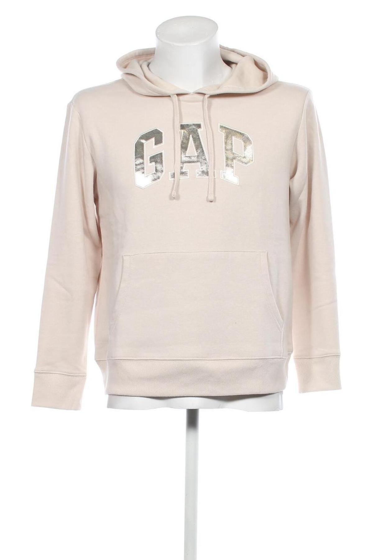 Herren Sweatshirt Gap, Größe M, Farbe Beige, Preis 39,69 €